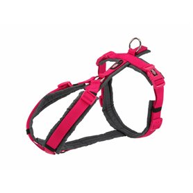 Harnais pour Chien Trixie Trekking New Premium Graphite Fuchsia M/L Harnais pour Chien Trixie Trekking New Premium Graphite Fuchsia M/L
