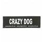 Étiquettes pour harnais Trixie CRAZY DOG L