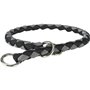 Collier de dressage Trixie Cavo Graphite Azul Océano 47-55 cm