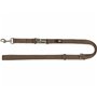 Laisse réglable pour chien Trixie Premium Noisette L/XL