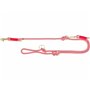Laisse réglable pour chien Trixie Soft Rope Rouge Crème XS S XS/S