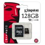 Carte Mémoire Micro SD avec Adaptateur Kingston SDC10G2/128GBSP 128 GB