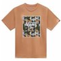 T-shirt à manches courtes homme Vans MN CLASSIC PRINT BOX VN0A5E7YD051 Orange