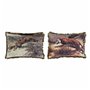 Coussin DKD Home Decor 8424001718016 Animal Polyester Aluminium Colonial (2 Unités)