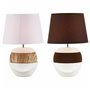 Lampe de bureau DKD Home Decor Céramique Polyester Corde (28 x 28 x 43 cm) (2 pcs)