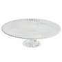Assiette plate Home ESPRIT Transparent Verre 26 x 26 x 8 cm