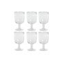 Set de Verres Home ESPRIT Transparent Verre 300 ml 8 x 8 x 14 cm (6 Unités)