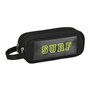 Trousse Fourre-Tout Double Safta Surf Noir (21 x 8 x 6 cm)