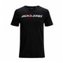 T-shirt à manches courtes homme JJECORP LOGO TEE SS Jack & Jones 12137126 Noir (M) (1 Unité)