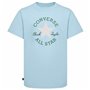 T shirt à manches courtes Enfant Converse Sustainable Core Sse Bleu ciel