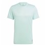 T-shirt à manches courtes homme Adidas Run It Aigue marine