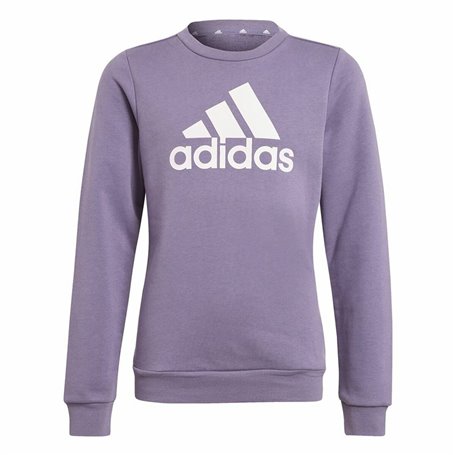 Sweat-shirt sans capuche fille Adidas G Bl Swt Bleu Rose