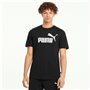 T-shirt à manches courtes homme Puma 586666 01 Noir (L) (1 Unité)