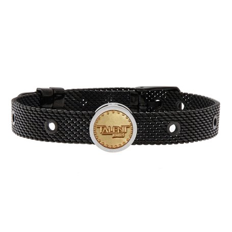 Bracelet Homme Talent Jewels TJA-6-01-01-2-235 Noir