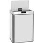 Poubelle de cuisine automatique design - DAYTONA - KITCHEN MOVE - 60 L - Inox avec cerclage