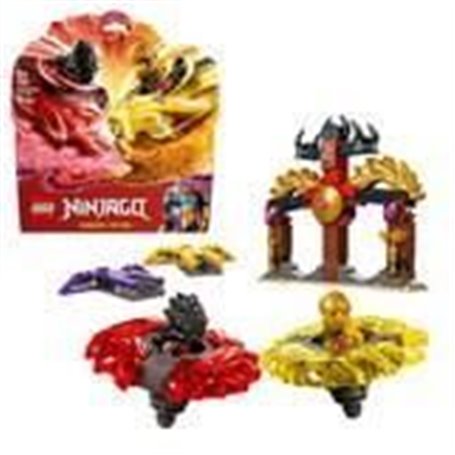LEGO NINJAGO 71826 Pack de combat Spinjitzu du dragon - Jeu de construction des 6 ans