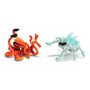 Figurines Duo Pieuvre de Lave vs Insecte de Glace