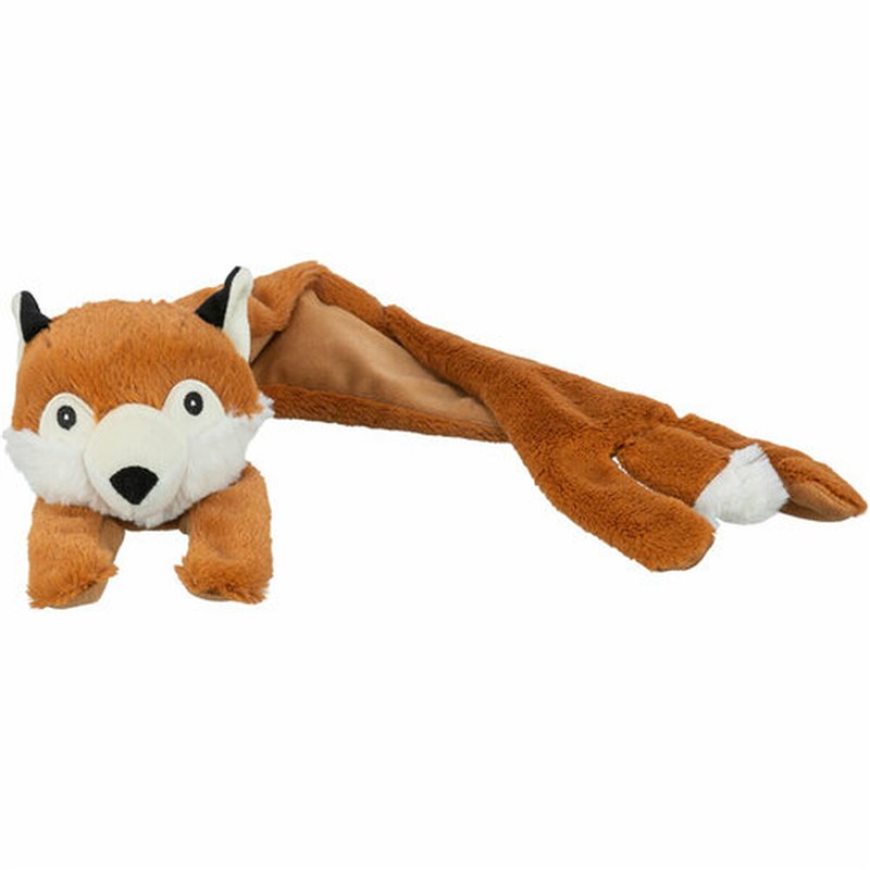 Image secondaire de Jouet pour chien en peluche Trixie Polyester Tissu Peluche Papier Crunch Renard 50 cm