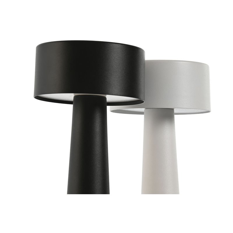 Image secondaire de Lampe de bureau Home ESPRIT Blanc Noir 9 x 9 x 21 cm (2 Unités)