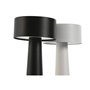 Lampe de bureau Home ESPRIT Blanc Noir 9 x 9 x 21 cm (2 Unités)