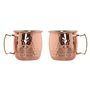 Ensemble de 2 mugs Home ESPRIT Doré 480 ml