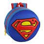 Sac à dos enfant 3D Superman Rouge Bleu Jaune (31 x 31 x 10 cm)