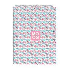 Reliure à anneaux Moos Flores Multicouleur A4 26 x 33.5 x 2.5 cm
