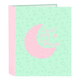 Reliure à anneaux BlackFit8 Moon Vert A4 27 x 33 x 6 cm