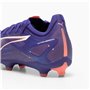 Chaussures de Football pour Adultes Puma Ultra 5 Match Fg/Ag Violet