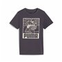 T shirt à manches courtes Enfant Puma Violet