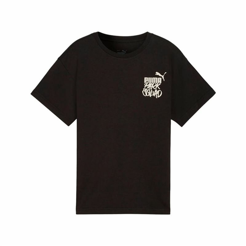 T shirt à manches courtes Enfant Puma Essenntials+ Mid 90S Graphic Noir