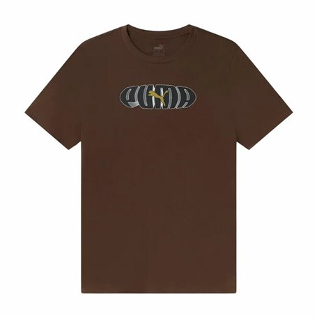 T-shirt à manches courtes homme Puma Marron
