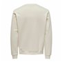 Sweat sans capuche homme Only & Sons Onsdan Unshed Reg Crew Neck Blanc