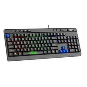 Clavier pour jeu Sparco SPMEMKEYBOARD Espagnol Qwerty