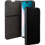 Folio Wallet iPhone 16 Plus Support vidéo Noir - 65% Plastique recyclé Certifié GRS Bigben