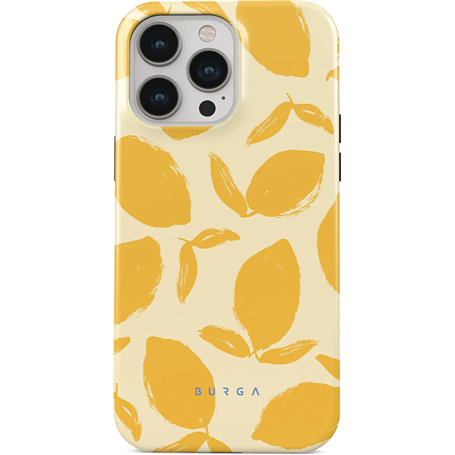 Coque Tough iPhone 14 Pro Compatible MagSafe Lemon Tart Burga