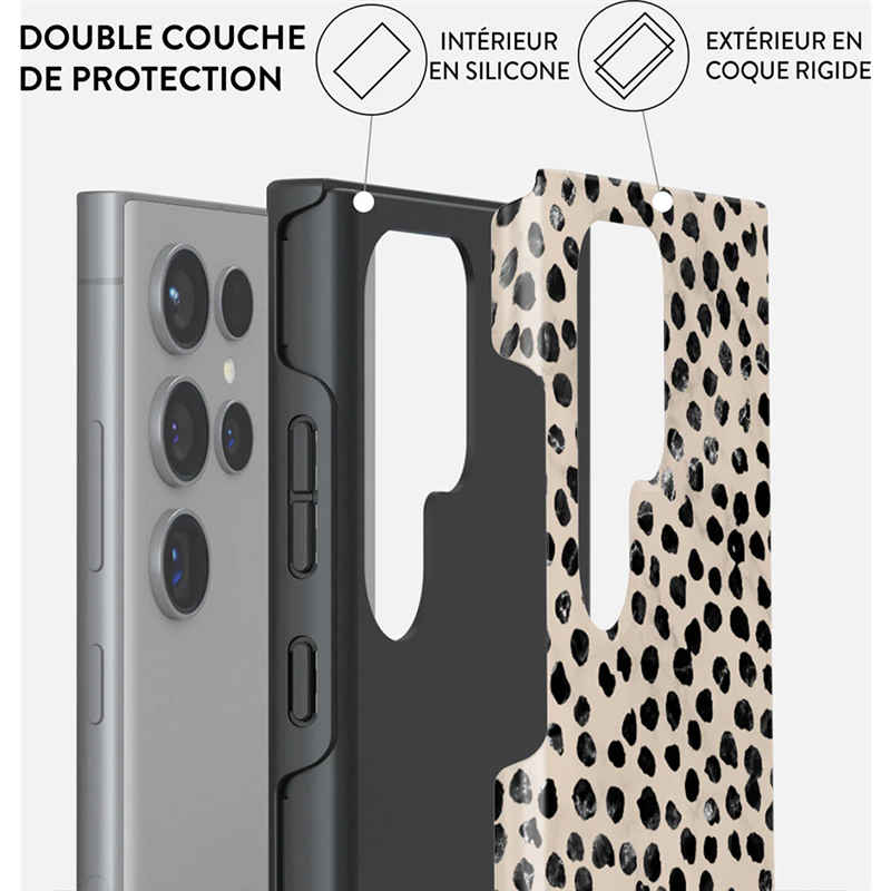 Image secondaire de Coque Tough Galaxy S24 Ultra Almond Latte Burga