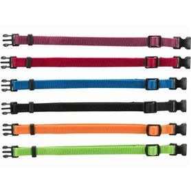 Collier pour Chien Trixie Noir Rouge Bleu de Colbat Pomme S/M 17-25 cm (6 Unités) Collier pour Chien Trixie Noir Rouge Bleu de Colbat Pomme S/M 17-25 cm (6 Unités)