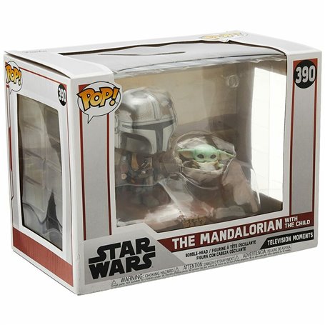Figurine daction Funko STAR WARS THE MANDALORIAN & BABY YODA