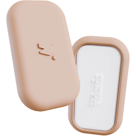 Porte monnaie sans contact POP Rose craie Money Walkie