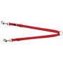 2 Accouplement pour laisse de chien Trixie New Premium Rouge 40-70 cm XS S M