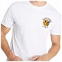 T-shirt à manches courtes homme Snatch & Clash Death Inside Blanc
