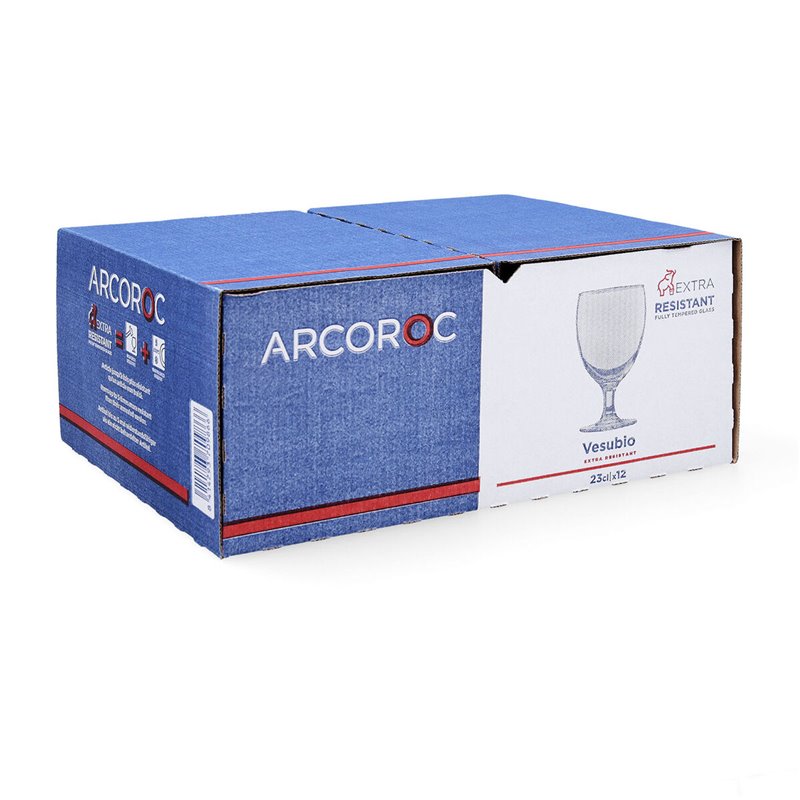 Image secondaire de Set de Verres Arcoroc Vesubio Transparent 12 Unités verre 230 ml
