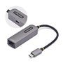 Câble USB Startech 2GPD3-USB-C-ETHERNET Gris