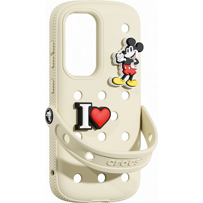 Image secondaire de Coque Samsung Galaxy S25 Crocs Designed for Samsung Beige Samsung