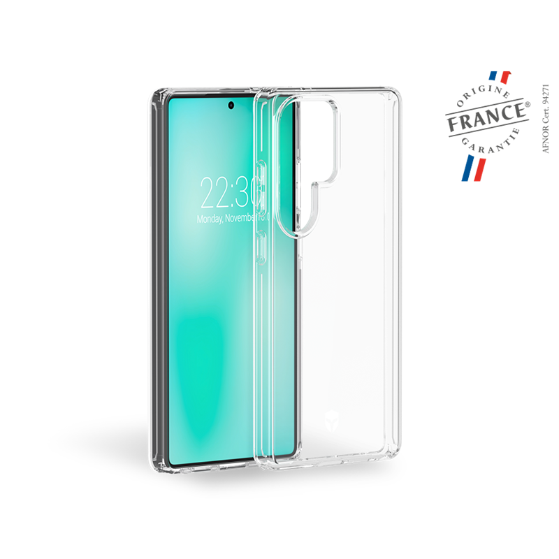 Coque Renforcée Samsung Galaxy S25 Ultra FEEL Transparente - Garantie à vie - Certifié GRS Force Case