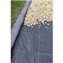 Toile de paillage paysages - NATURE - 100 g/m² - 2 x 10 m - noir - perméable a l'eau et a l'air