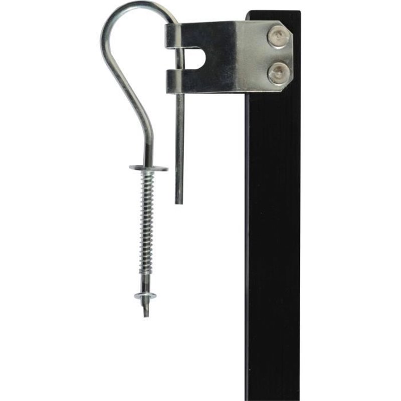 Image secondaire de Barriere bois noir animaux - NORDLINGER PRO - Stop'Fix - Extensible 0,60-1,10m - Rapide a poser