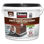 Anti-infiltrations - RUBSON - Noir 1kg - Revetement imperméable - 100% Silicone - Résiste aux UV