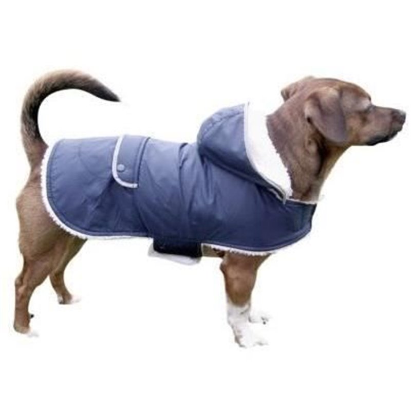 Image secondaire de Manteau pour chien - KERBL - TEDDY - 41 cm - Imperméable - Doublure ouatinée - Bleu